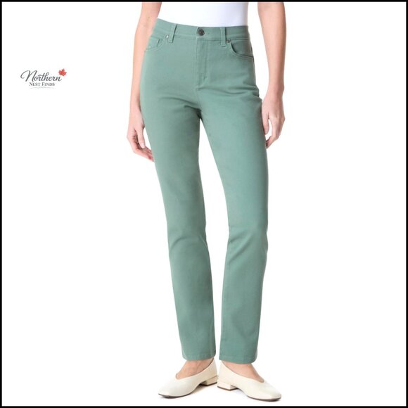 High Rise Tapered Jeans Classic Fit Standard Inseam - Picture 1 of 3